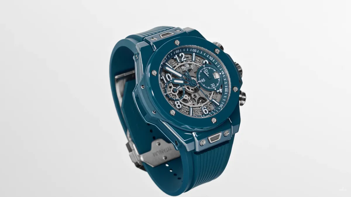 HUBLOT Big Bang Unico, Luxury Mechanical Watch, Open Movement Watch, High-End Swiss Watch, Gold & Titanium Watch, Collector Edition, Artistic Timepiece, Mechanical Art on Wrist, Big Bang Review, Luxury Watch Bangladesh, Limited Edition Watch