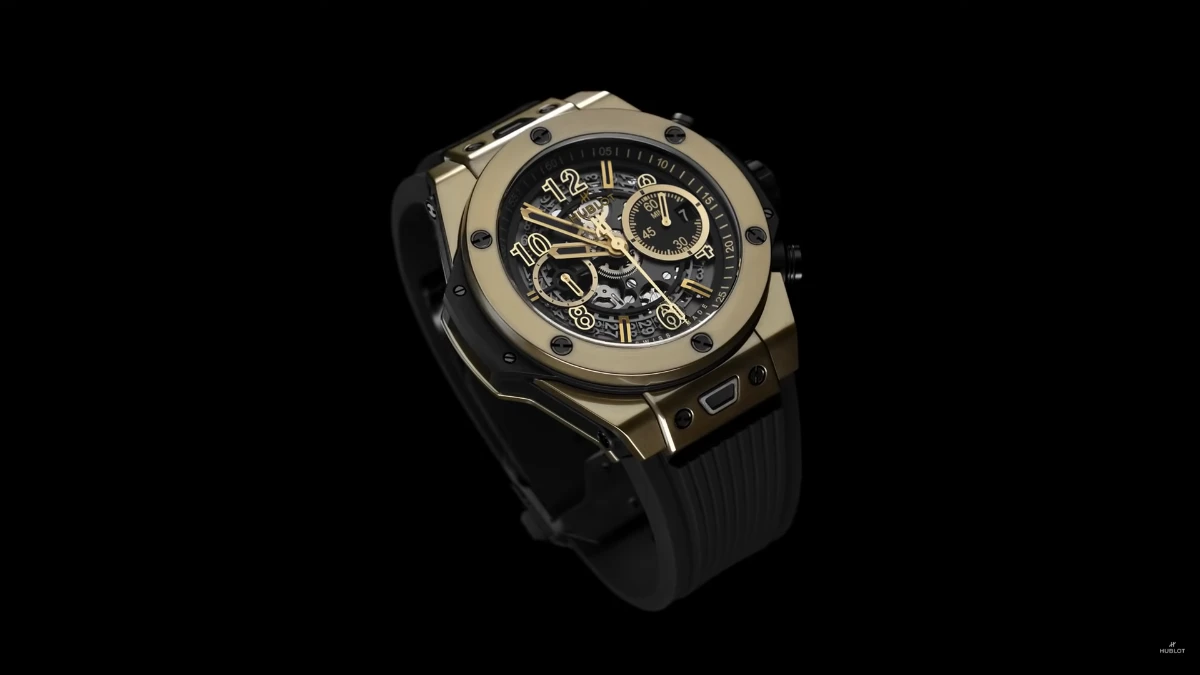 HUBLOT Big Bang Unico, Luxury Mechanical Watch, Open Movement Watch, High-End Swiss Watch, Magic Gold & Titanium Watch, Collector Edition, Artistic Timepiece, Mechanical Art on Wrist, Big Bang Review, Luxury Watch Bangladesh, Limited Edition Watch